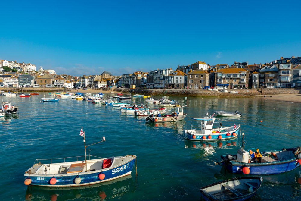 St.,Ives,Cornwall,England,July,13,,2018,Early,Morning,Light